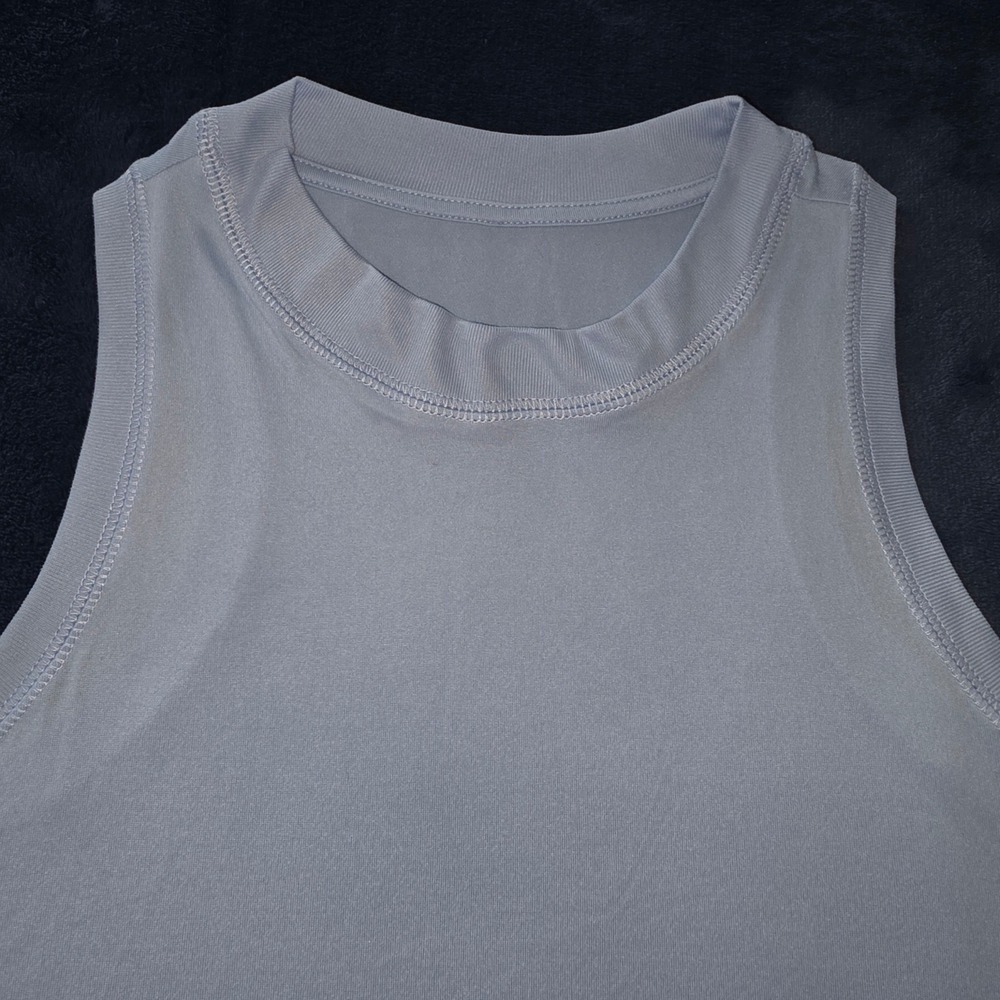 Vuori Womens Sleeveless Performance Tank Top Blue XXS